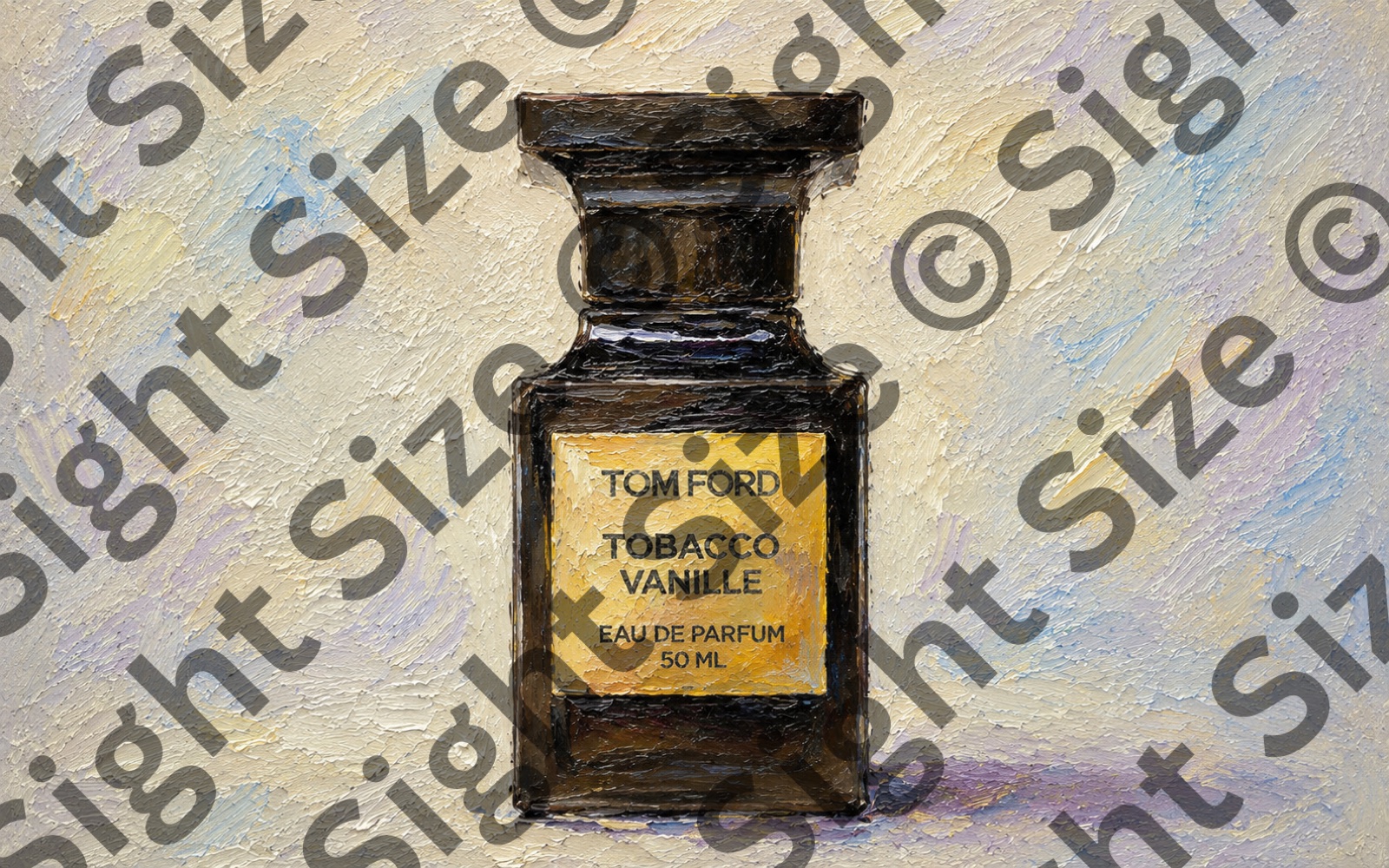 “The Amber Bottle”, an oil painting from the The Shelf collection.