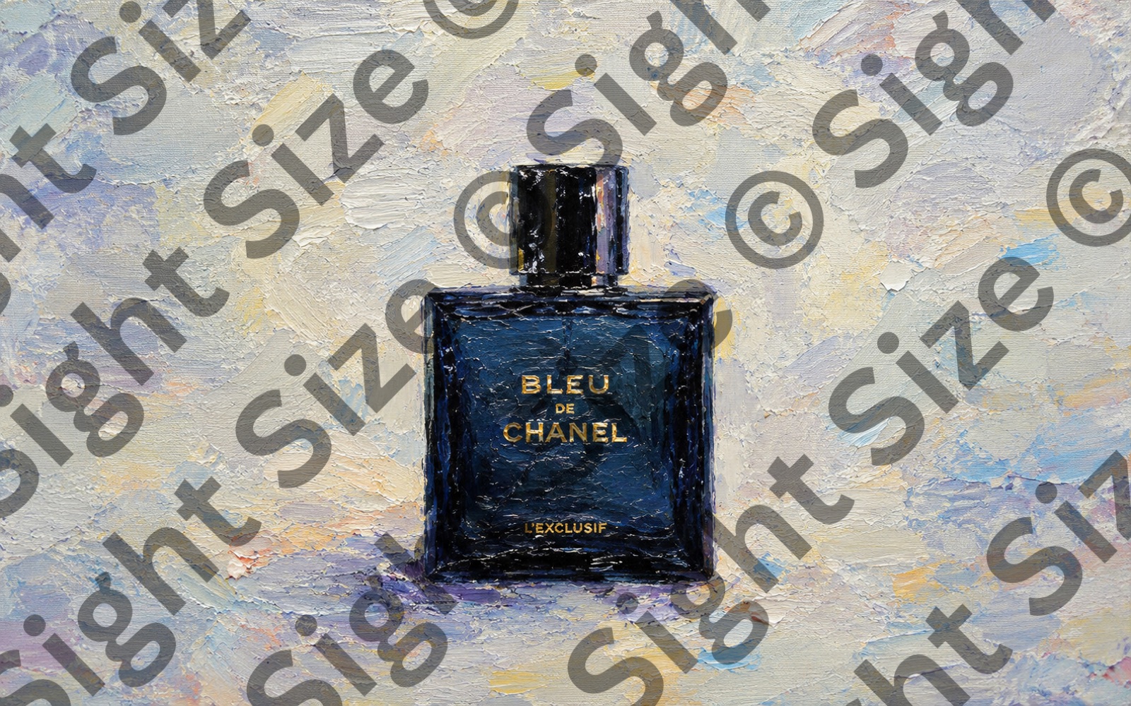 “The Blue Bottle”, an oil painting from the The Shelf collection.